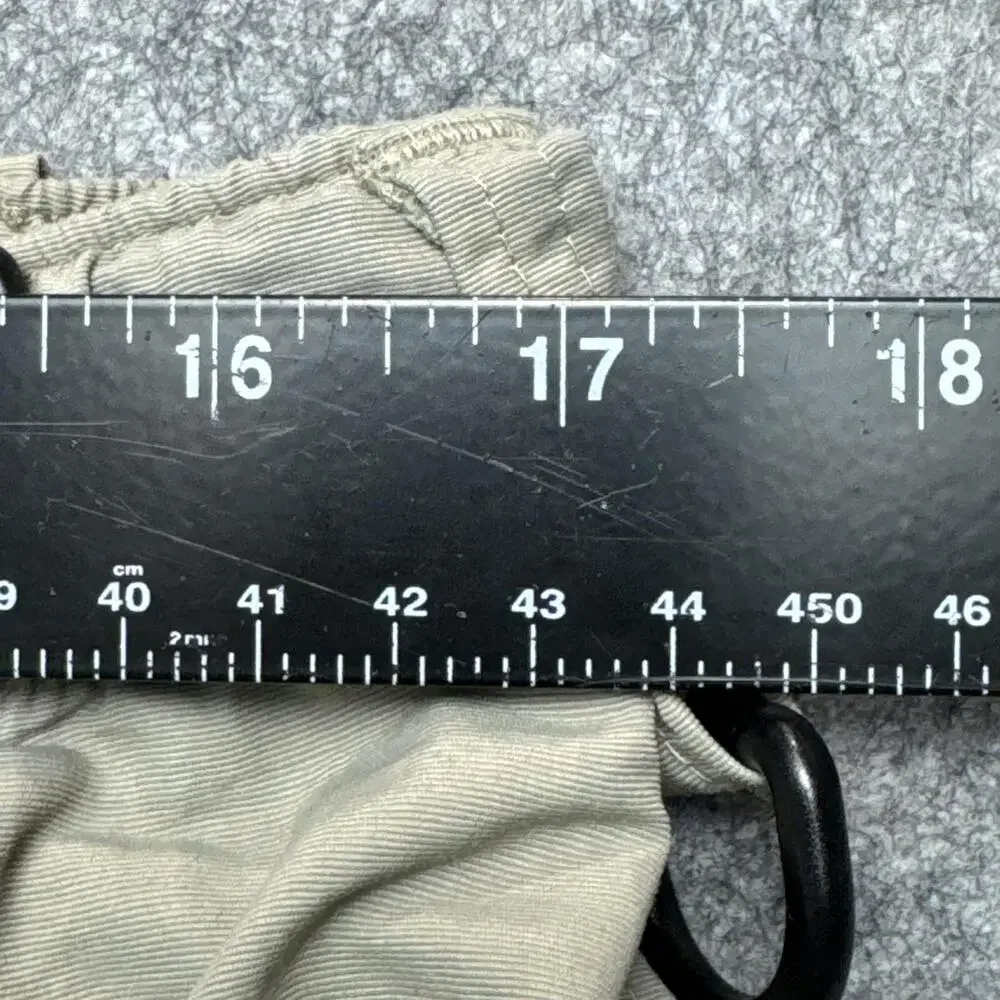 The North Face Pants Mens Large Beige Convertible Cargo Nylon Belted Hiking